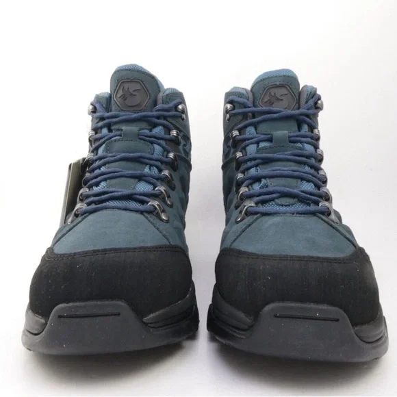 Foxelli Boots Women’s 9 Hiking Waterproof Blue Outdoor Camping Lace Up- Sz 9 - Picture 6 of 8